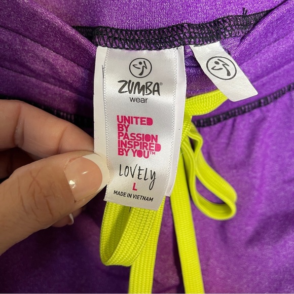 Zumba Fitness Lets Go Halfsies Harem Pants Purple
Size Large - Picture 9 of 11